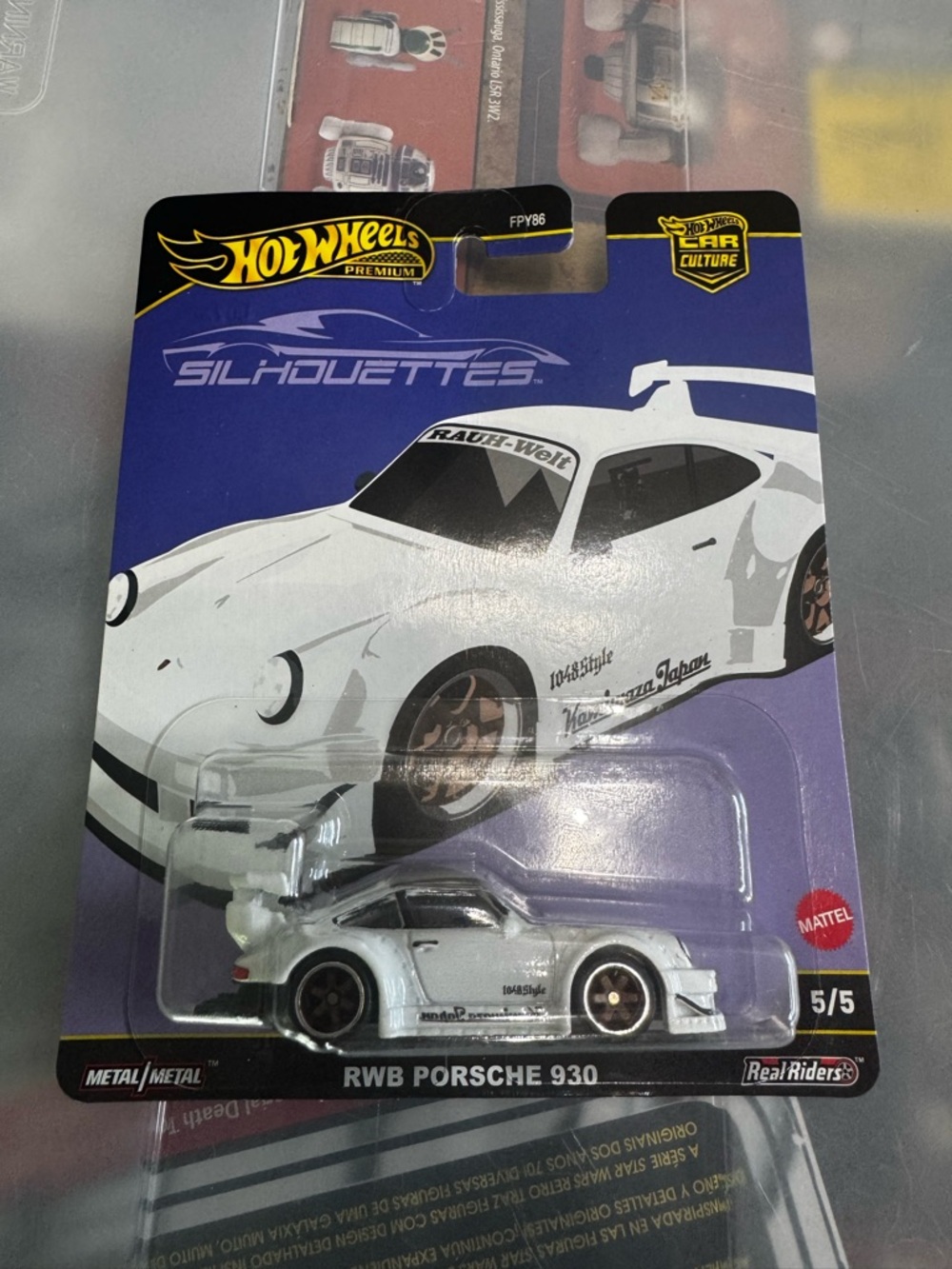 Hot Wheels Premium RWB Porsche 930 Silhouettes - White